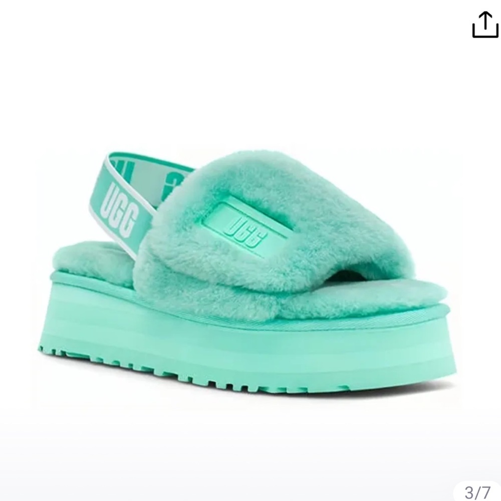 Ugg platform slide slippers